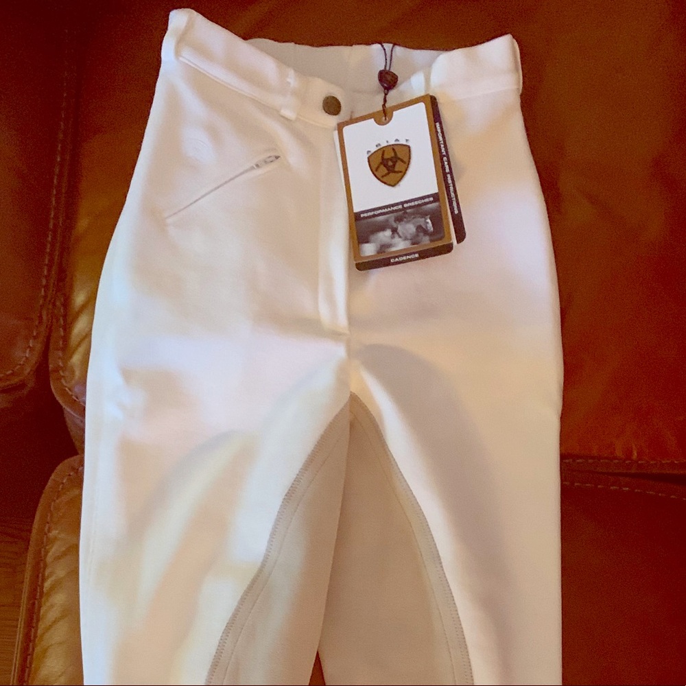 NWT Ariat Cadence full seat breeches 24L